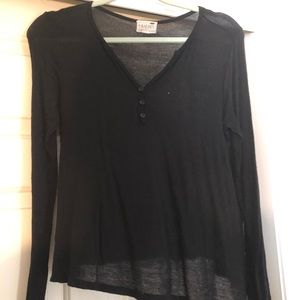 Long sleeve black shirt